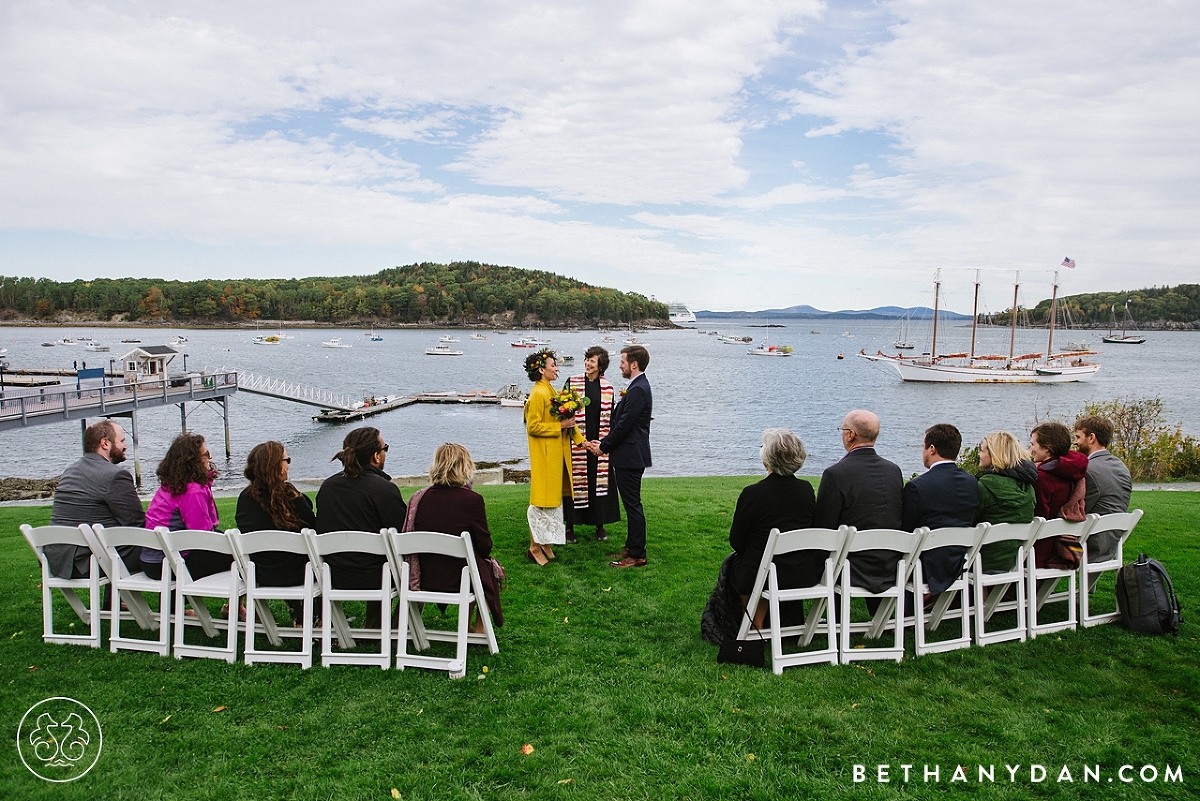 Bar Harbor Maine Elopement Andarla and Tim Maine