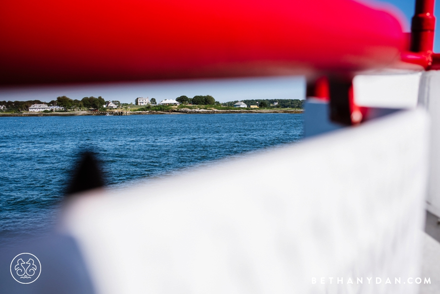 House Island Maine Rehearsal Dinner Liz and Max Maine Wedding