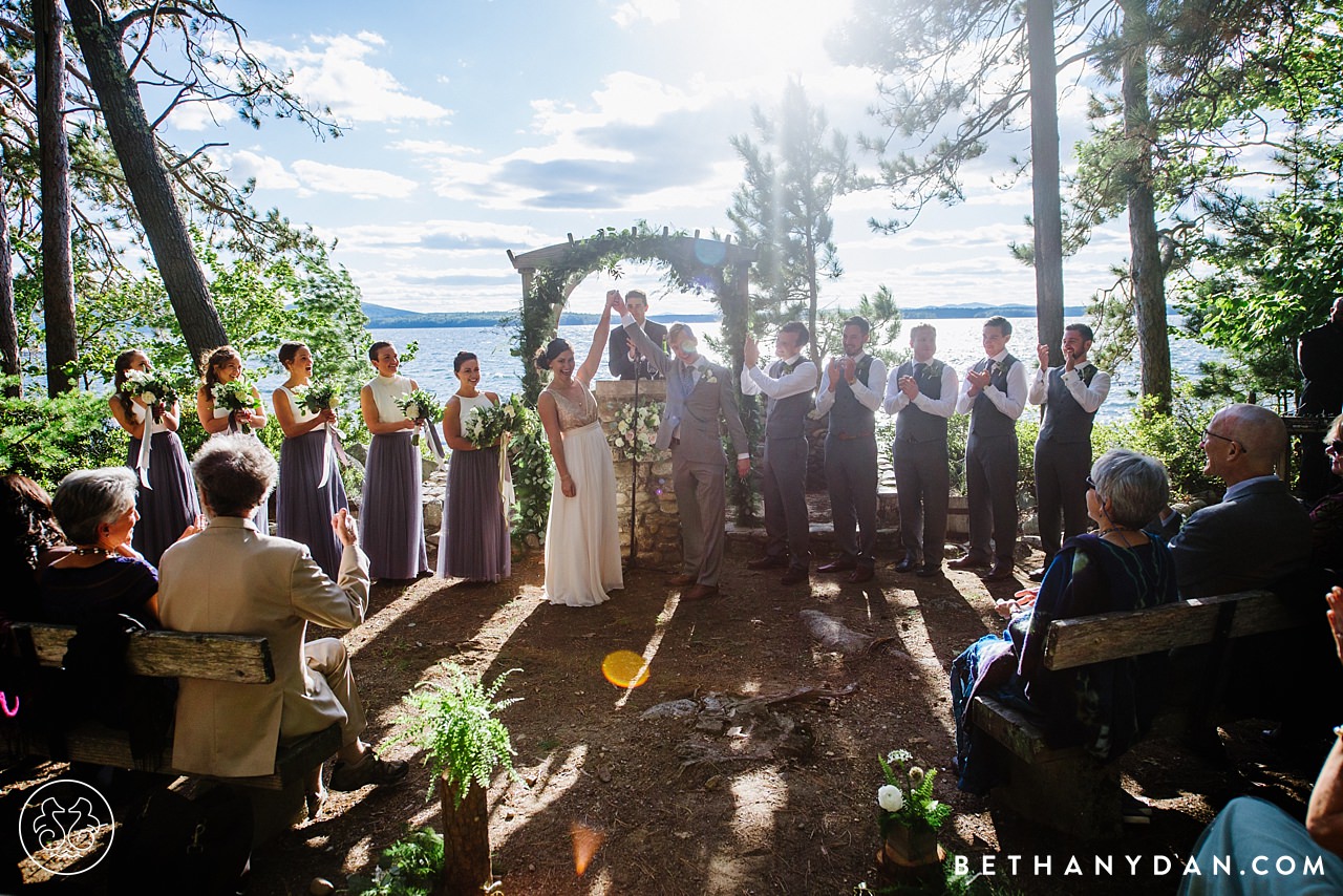 Lake Winnipesaukee Wedding