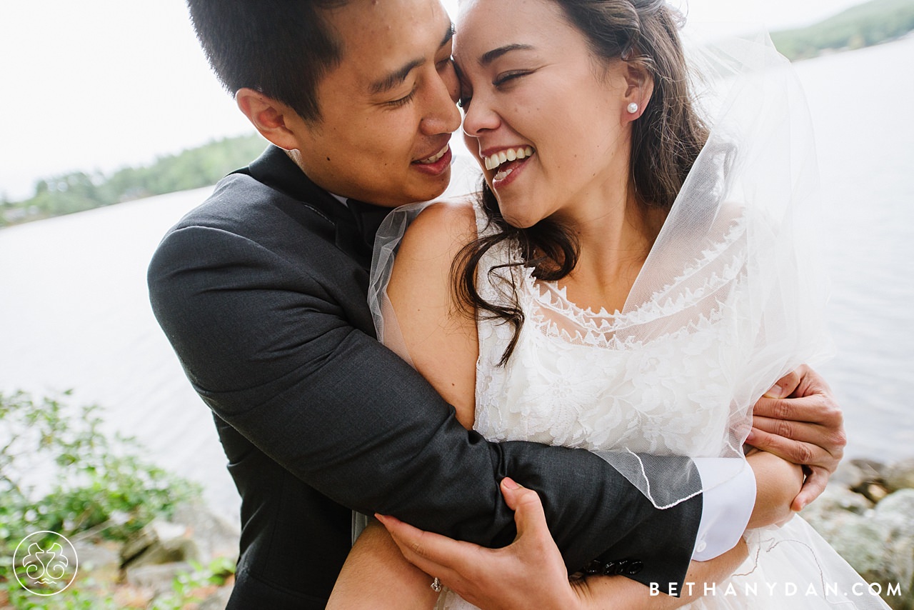 Maine Lake Cabin Wedding