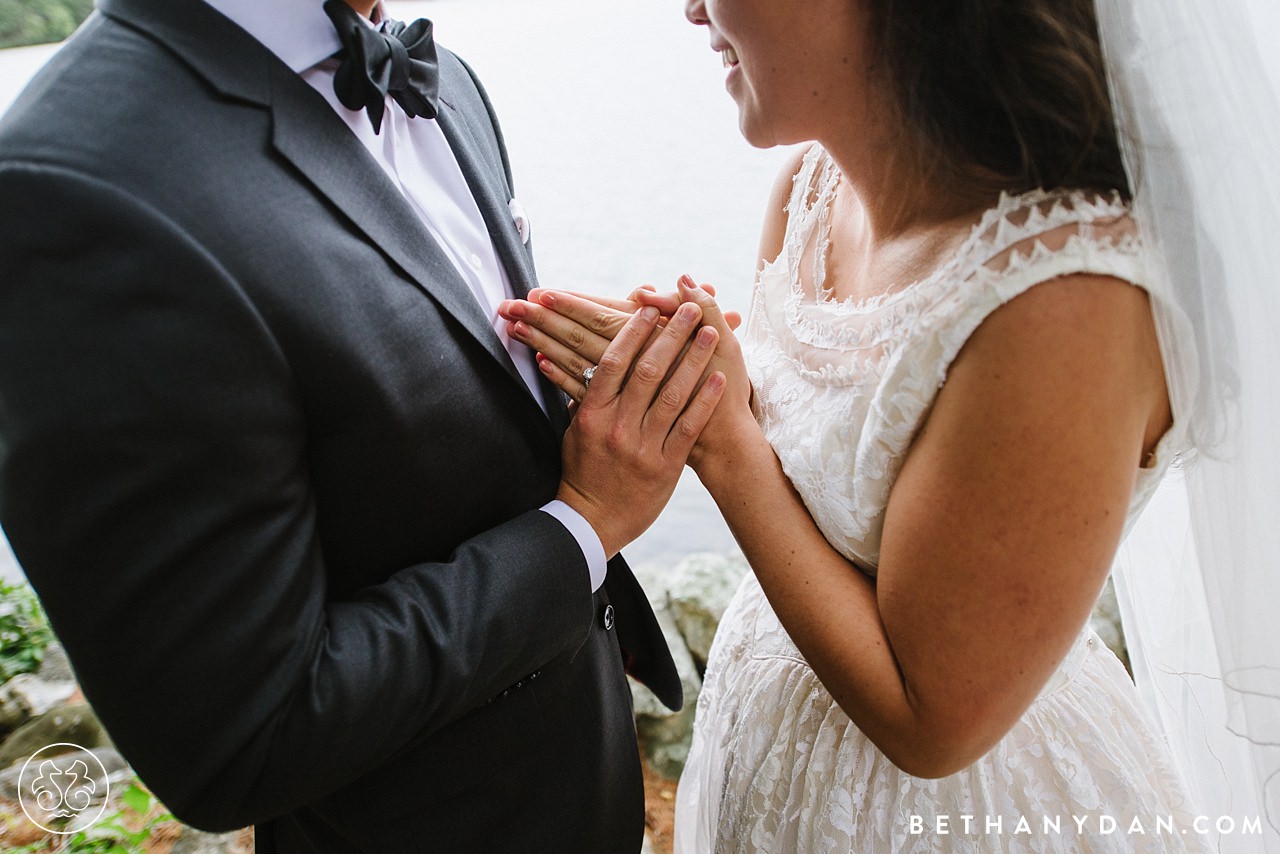 Maine Lake Cabin Wedding