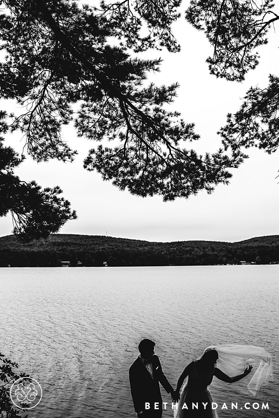 Maine Lake Cabin Wedding