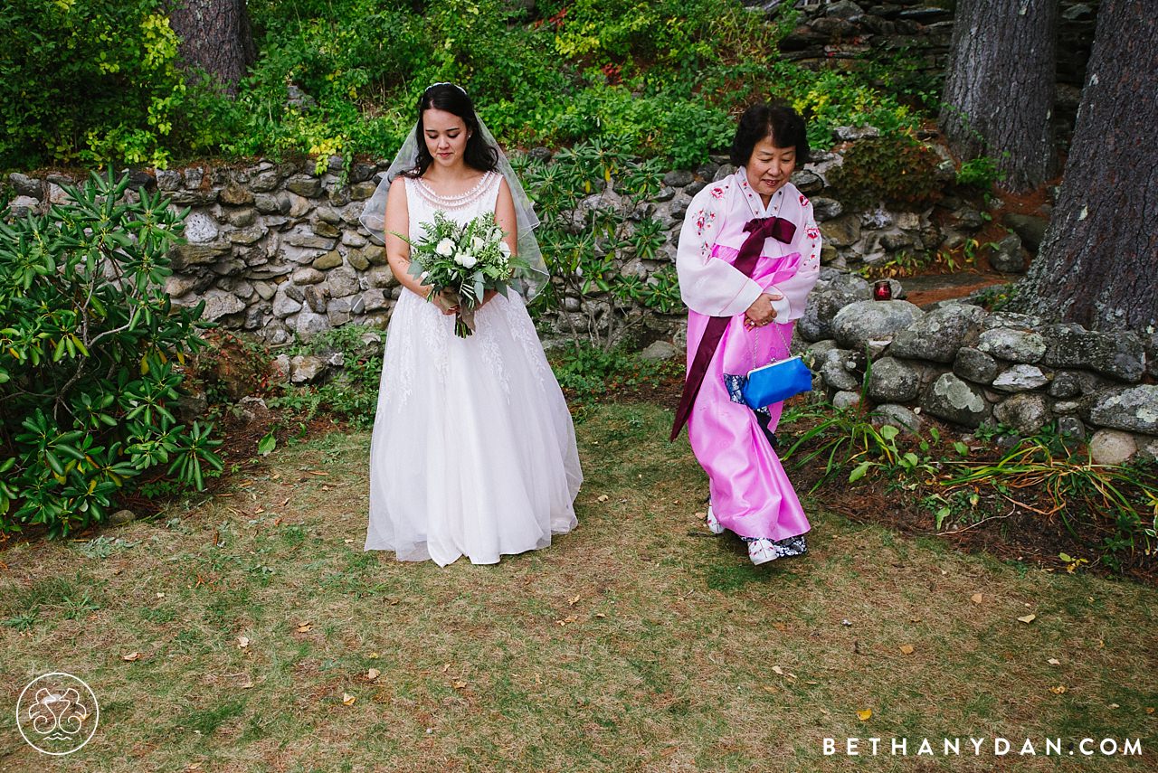 Maine Lake Cabin Wedding