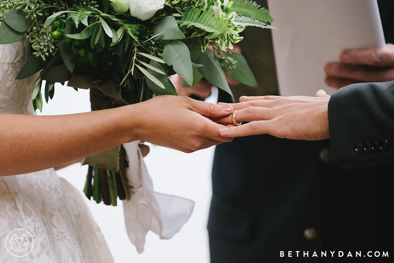 Maine Lake Cabin Wedding