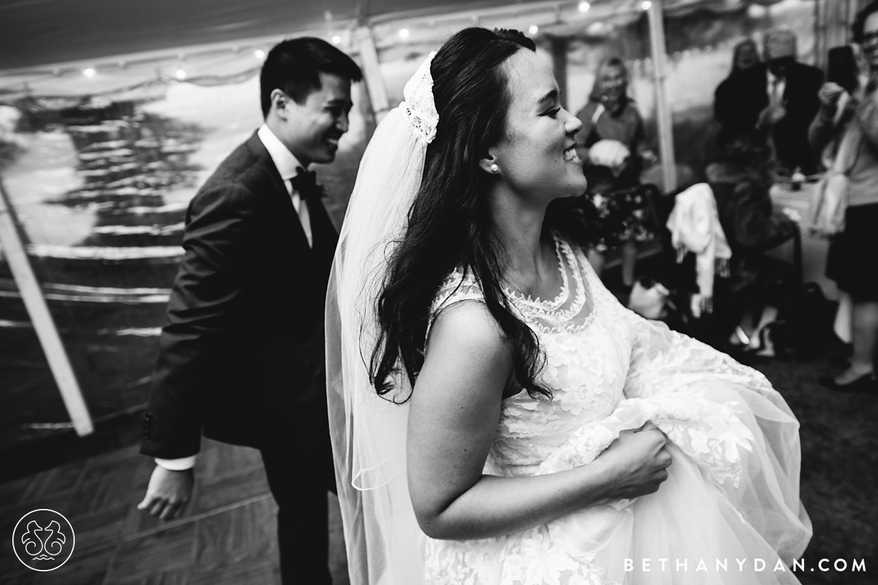 Maine Lake Cabin Wedding