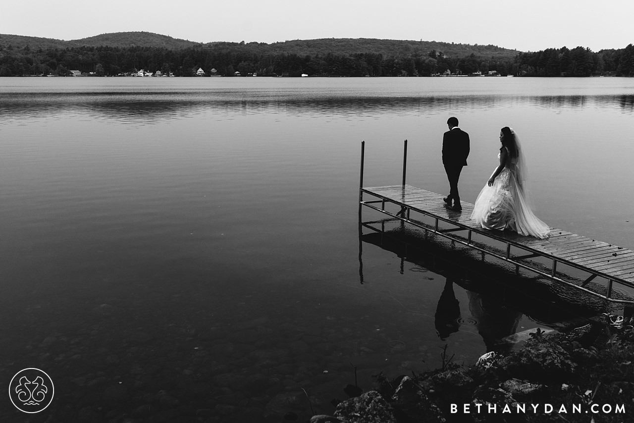 Maine Lake Cabin Wedding