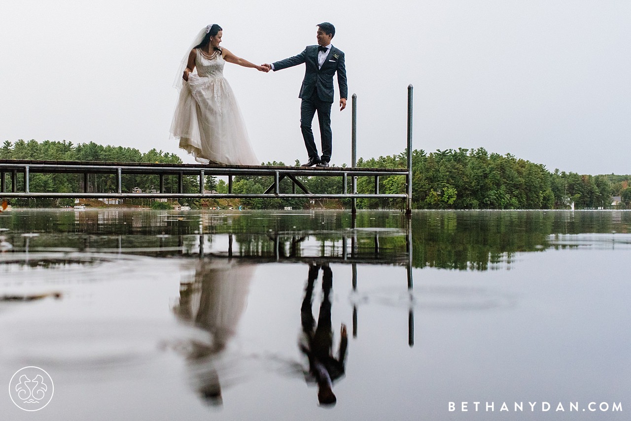 Maine Lake Cabin Wedding