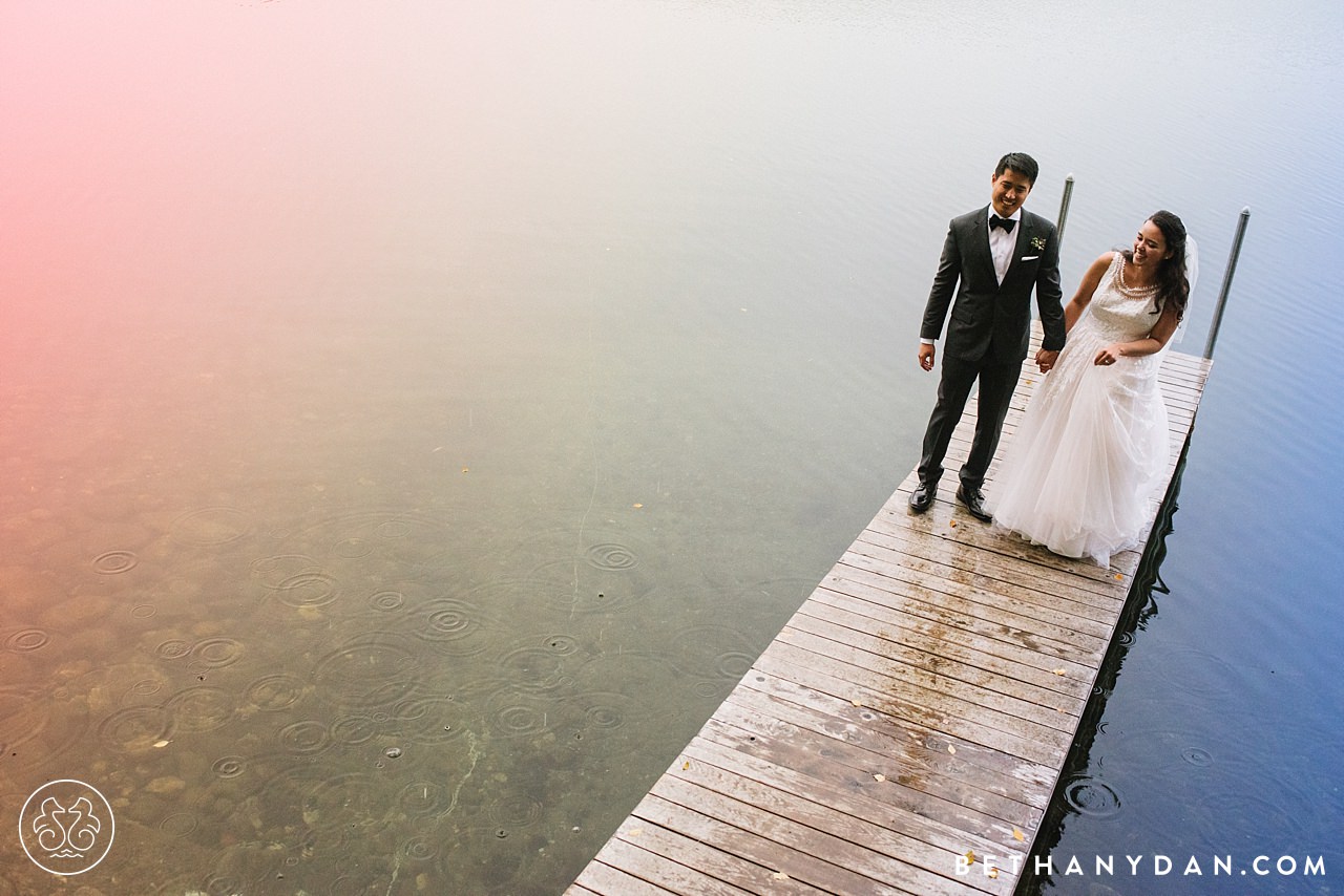 Maine Lake Cabin Wedding