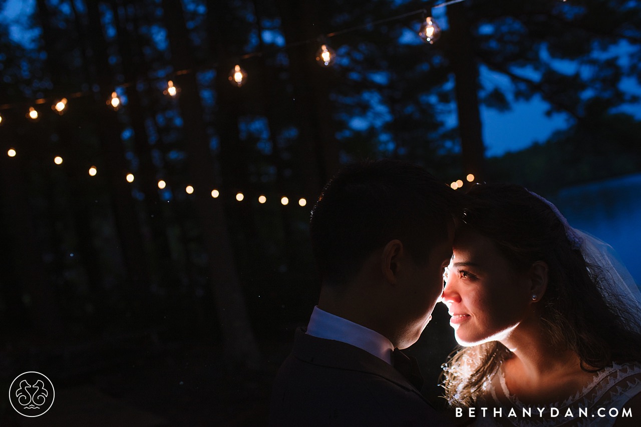 Maine Lake Cabin Wedding