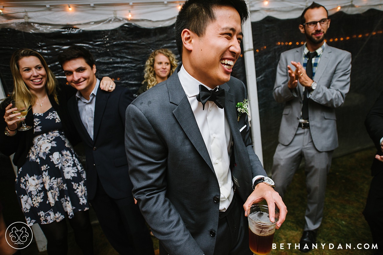 Maine Lake Cabin Wedding