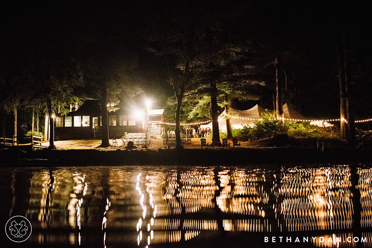 Maine Lake Cabin Wedding