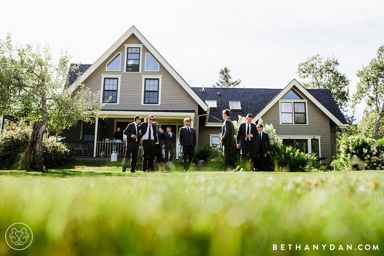 Maine Island Wedding