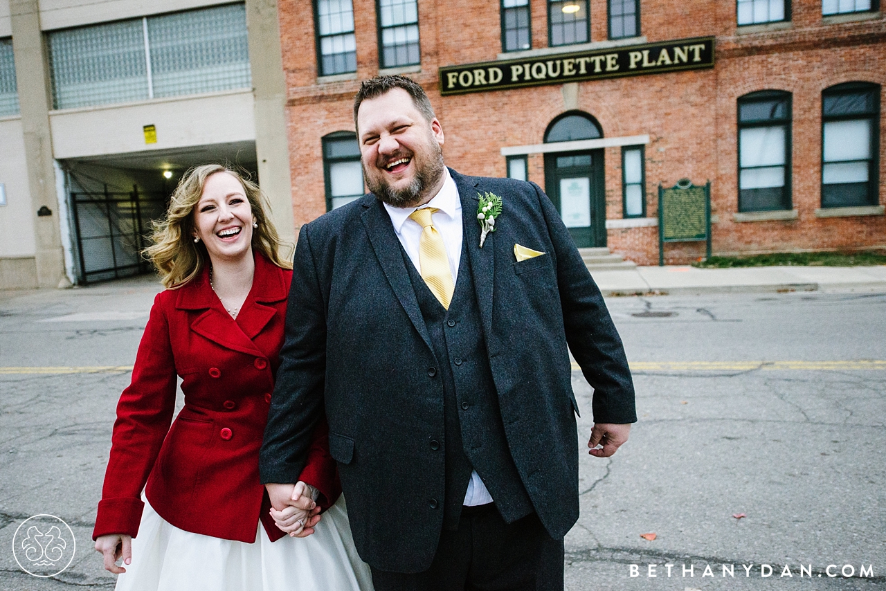 Detroit Ford Piquette Avenue Plant Wedding