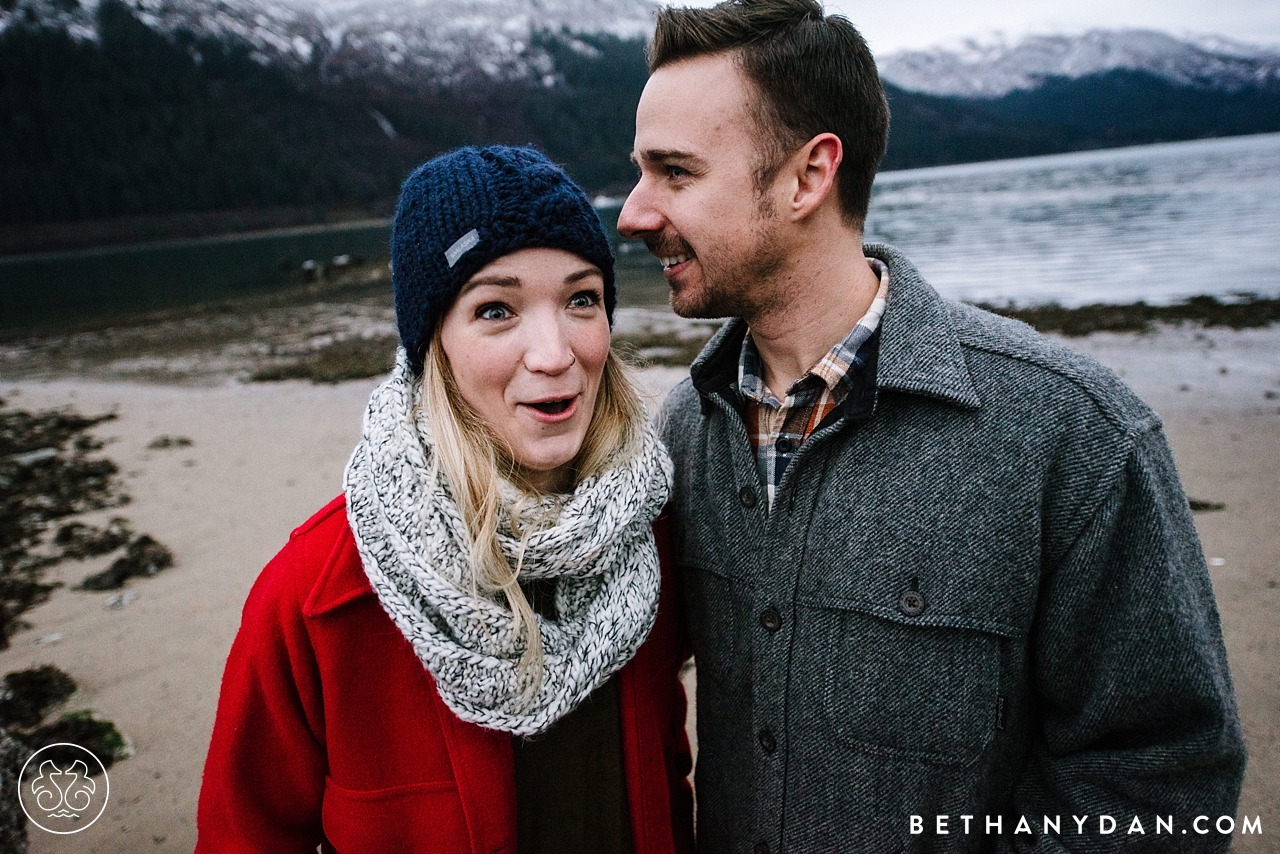 Juneau Alaska Engagement Session