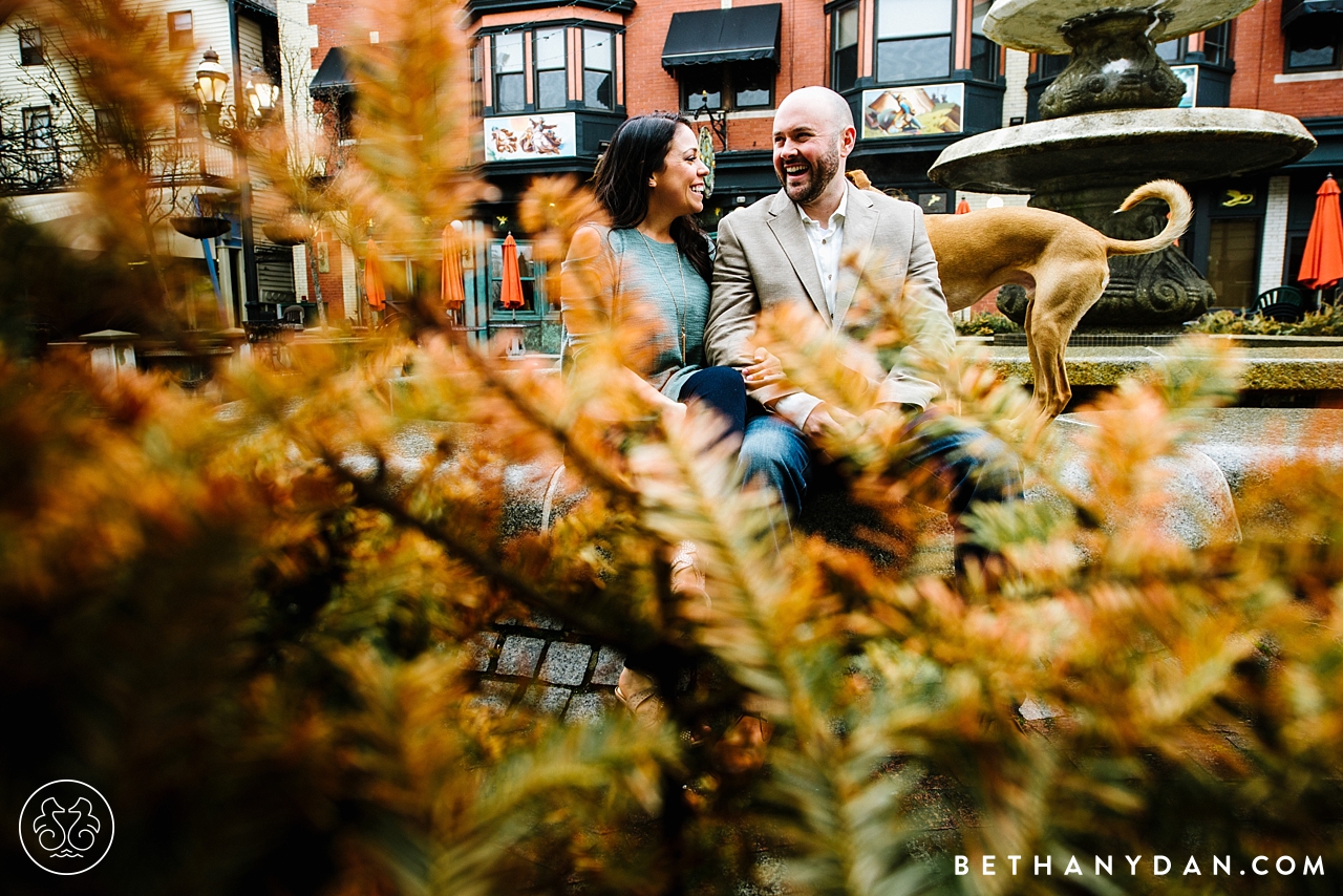 Providence Rhode Island Engagement Session