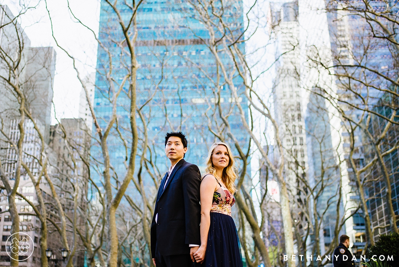 Bryant Park NYC Engagement