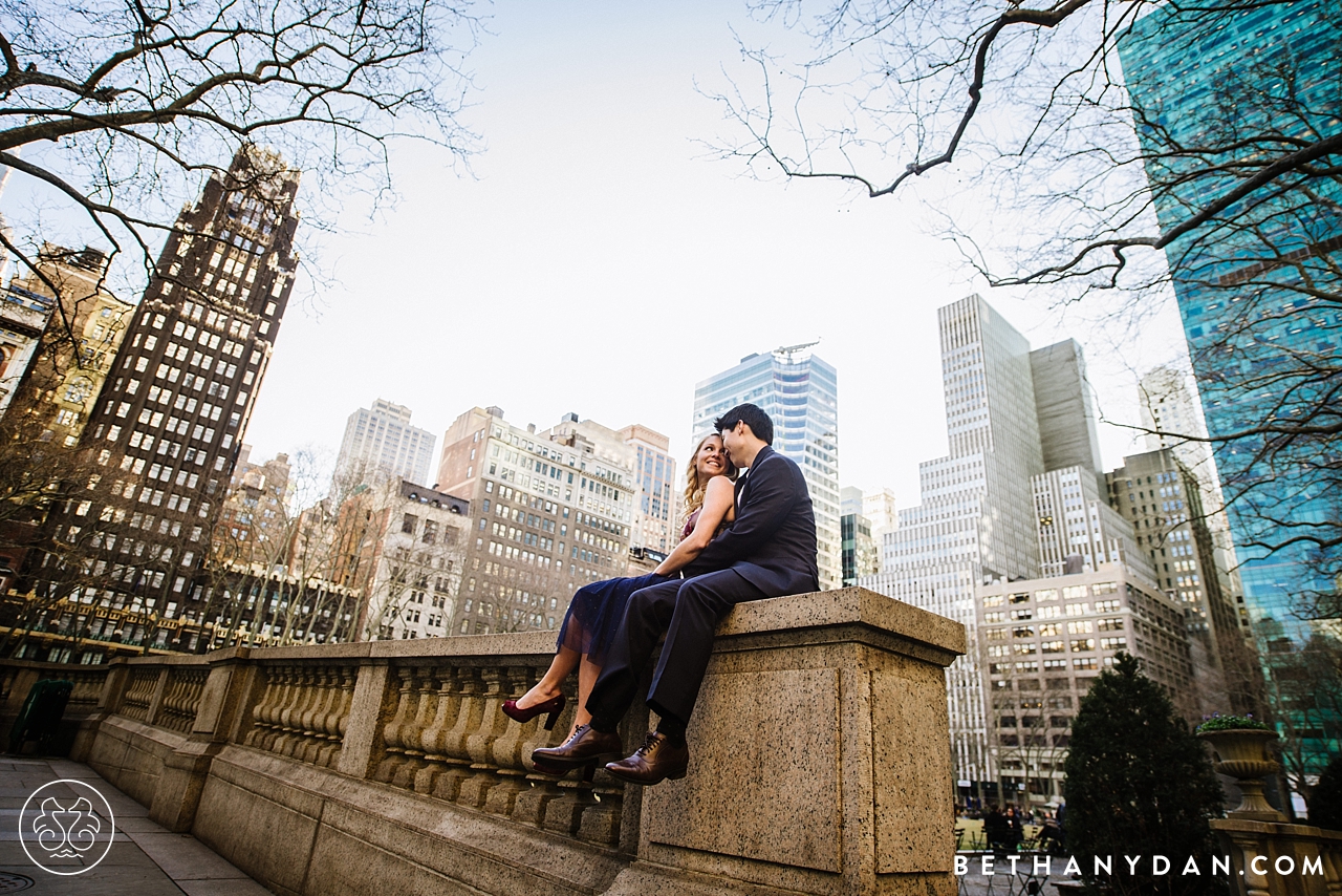 Bryant Park NYC Engagement