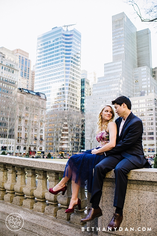 Bryant Park NYC Engagement