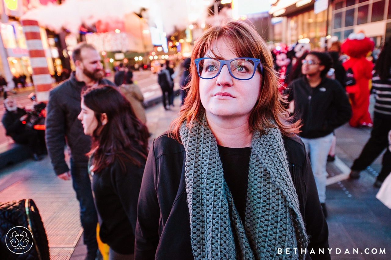 Times Square Engagement Session