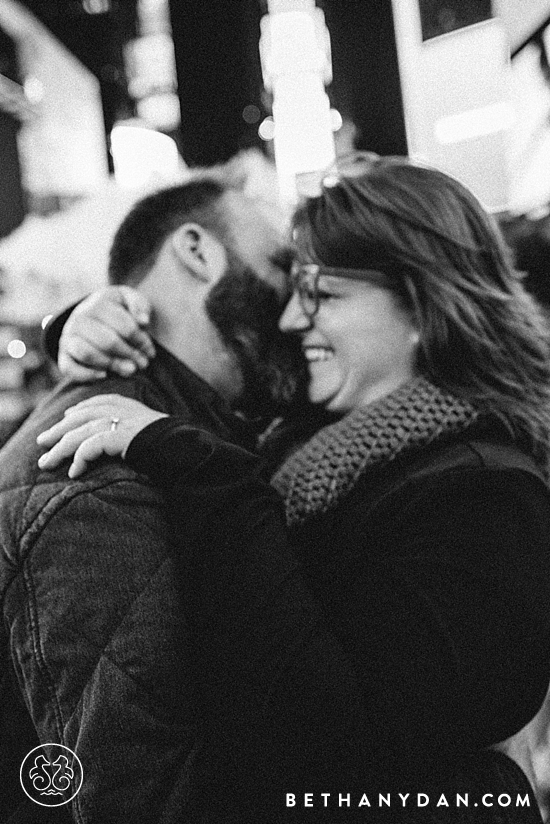 Times Square Engagement Session