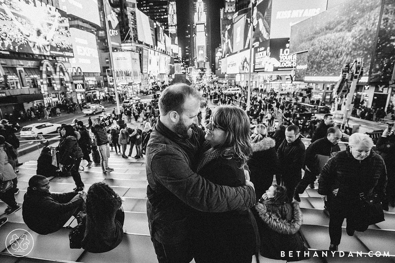 Times Square Engagement Session