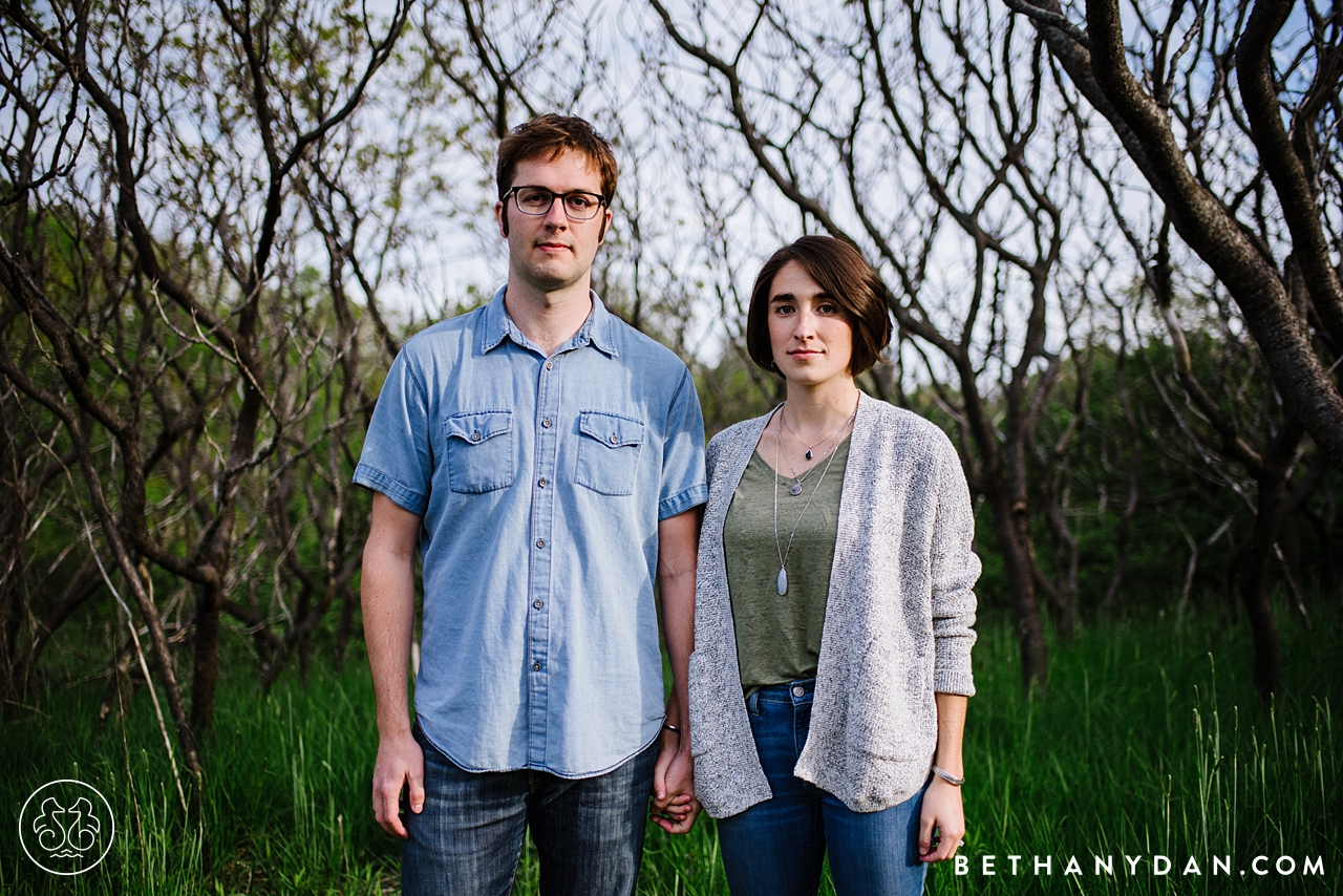 Two Lights State Park Engagement Session