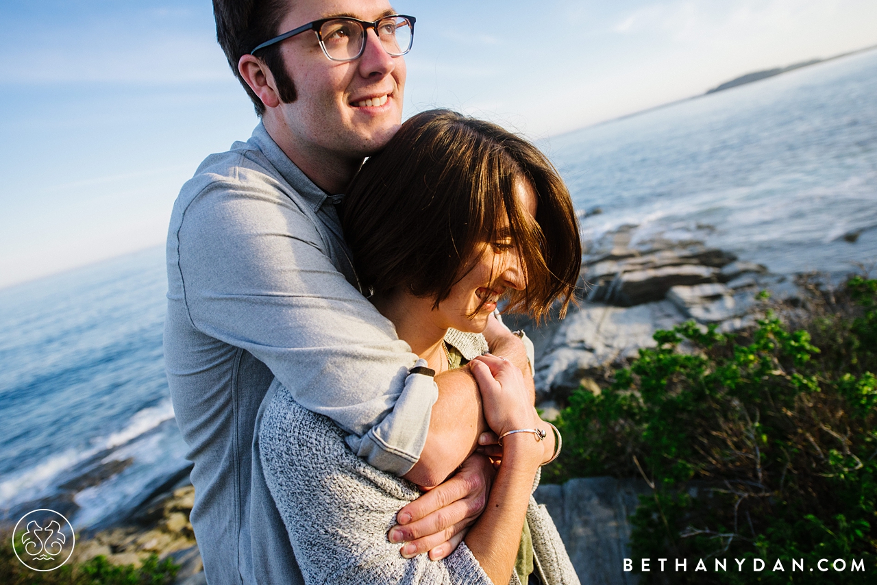 Two Lights State Park Engagement Session