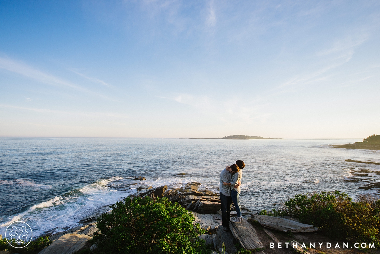 Two Lights State Park Engagement Session