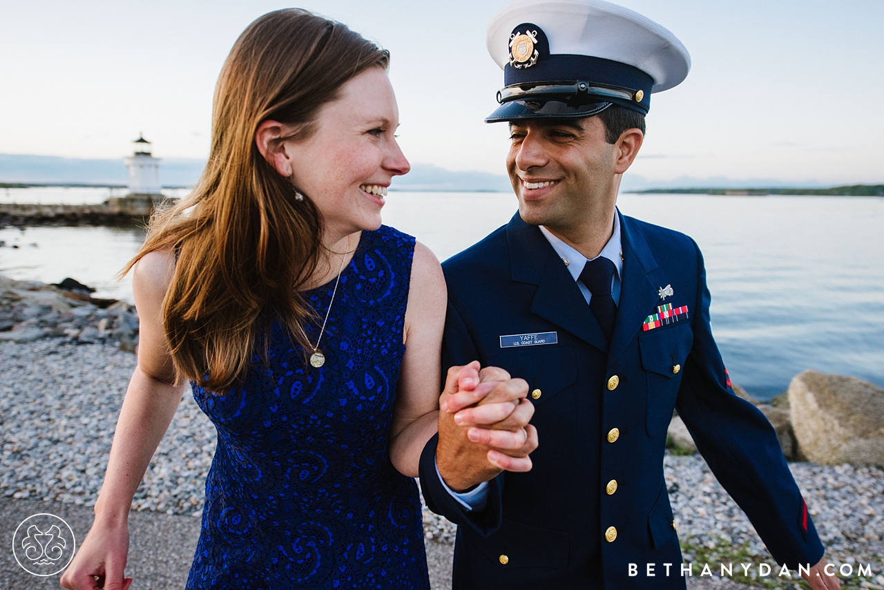 Bug Light Portland Maine Engagement Session