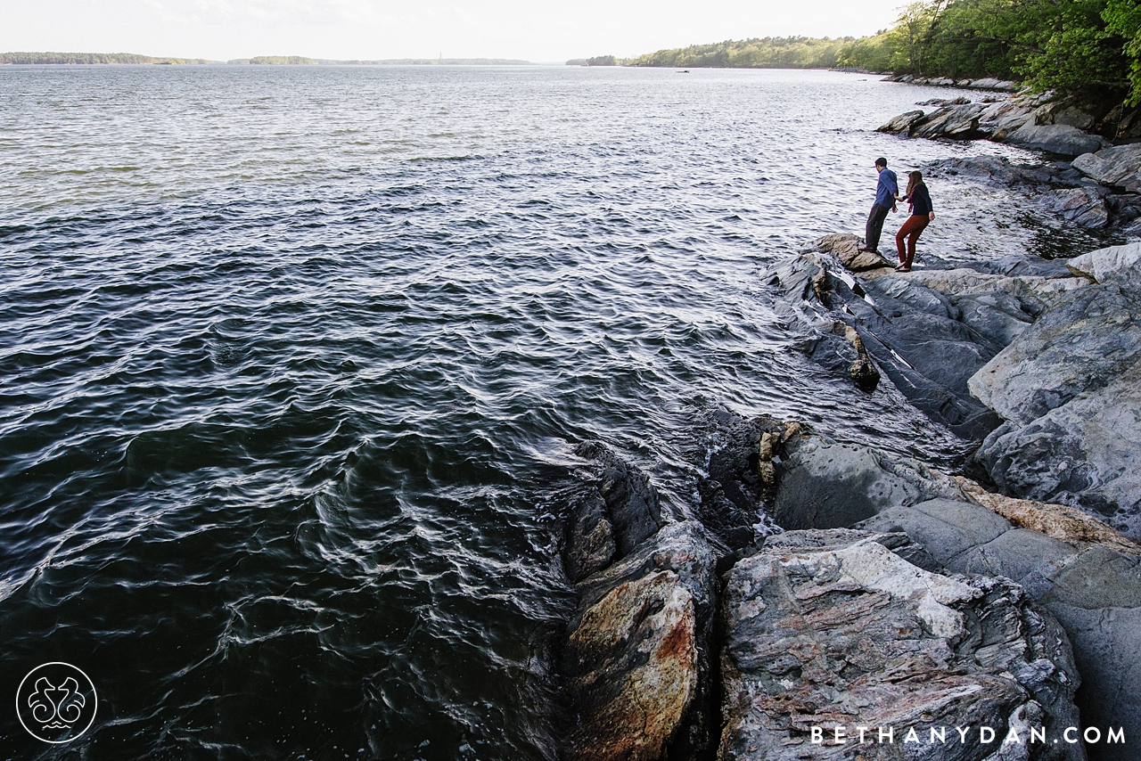 Wolfes Neck Engagement Session