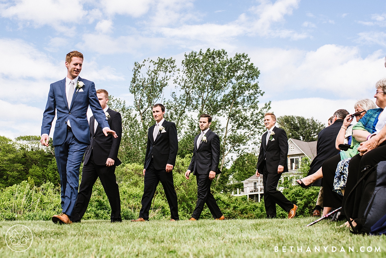 Peaks Island Maine Wedding