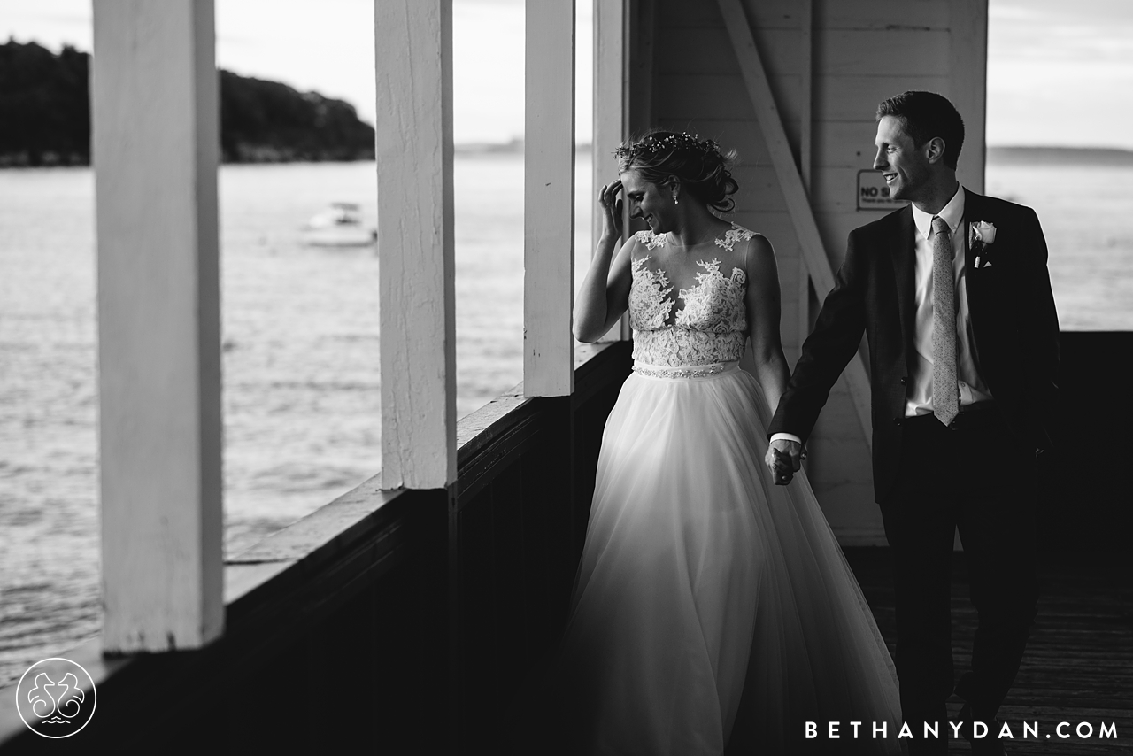 Peaks Island Maine Wedding