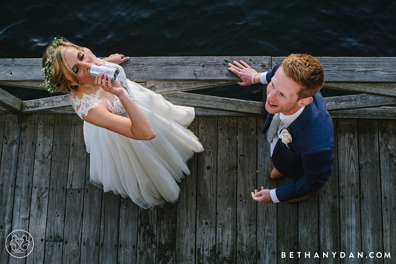 Peaks Island Maine Wedding