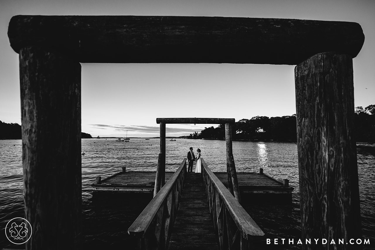 Peaks Island Maine Wedding