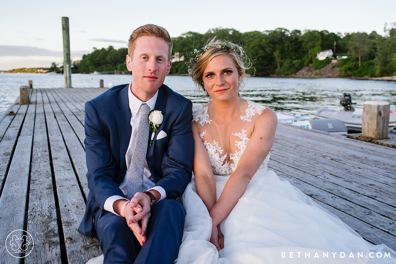 Peaks Island Maine Wedding