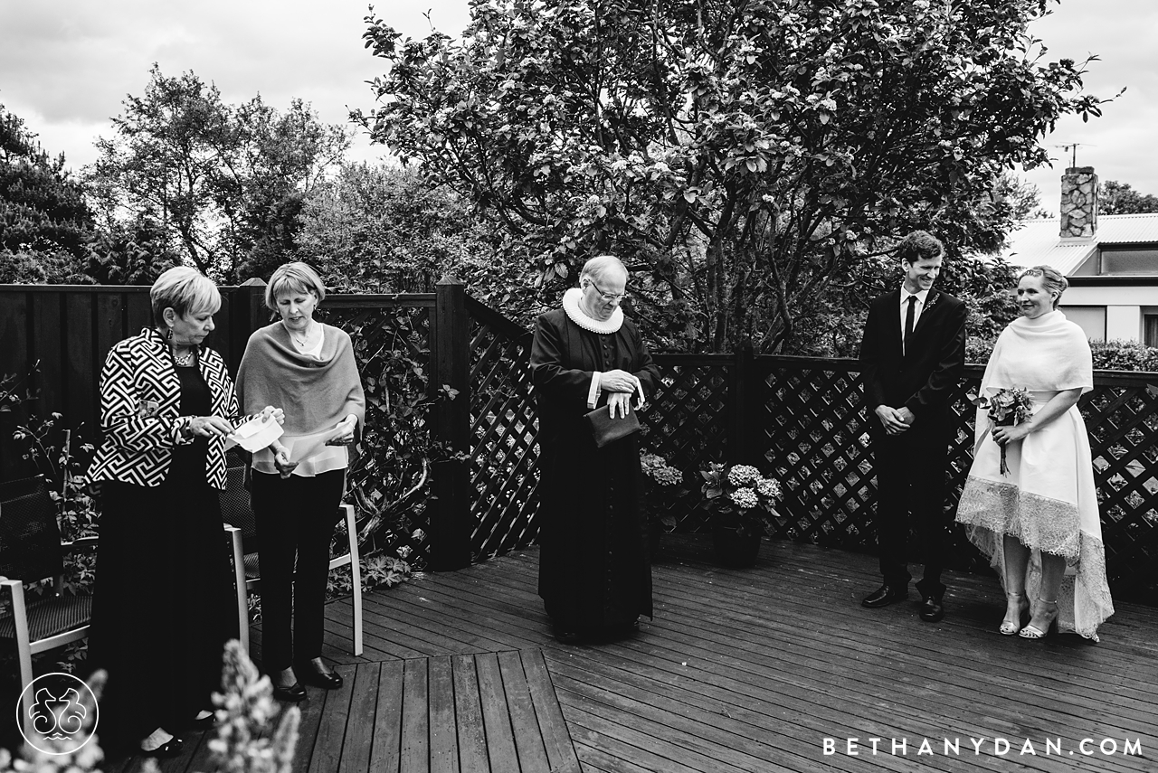 Reykjavík Iceland Backyard Wedding