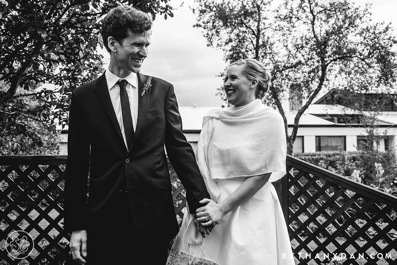 Reykjavík Iceland Backyard Wedding