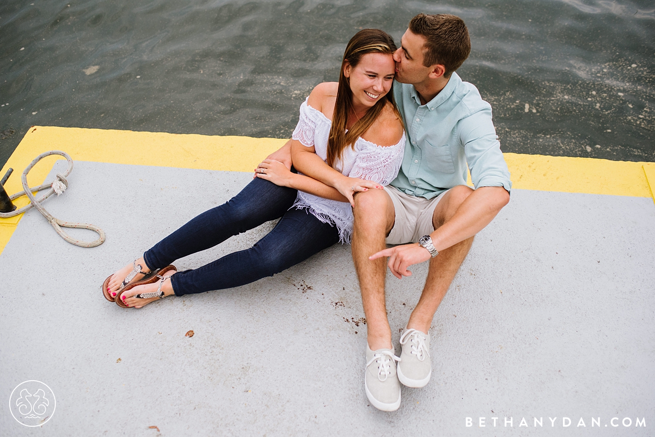 Boston North End Engagement Session