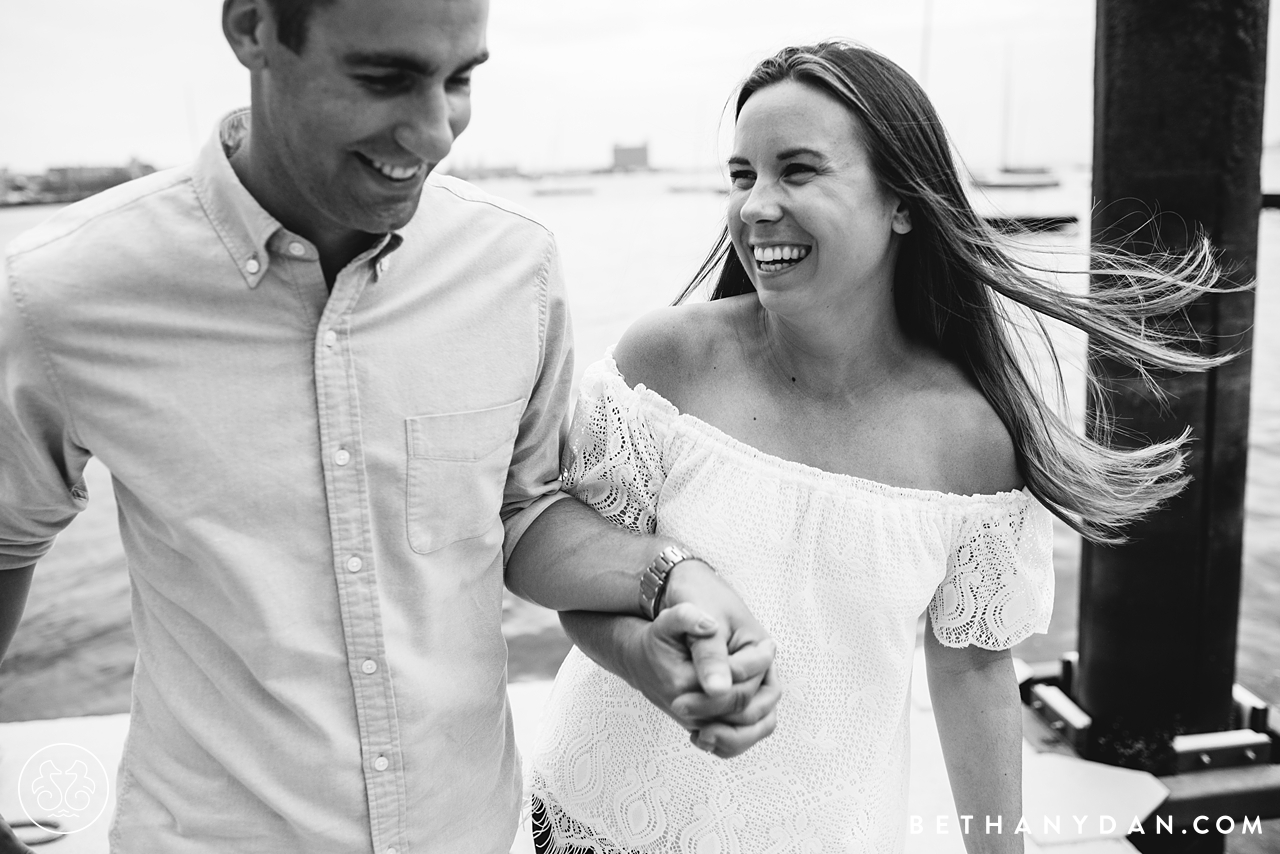 Boston North End Engagement Session