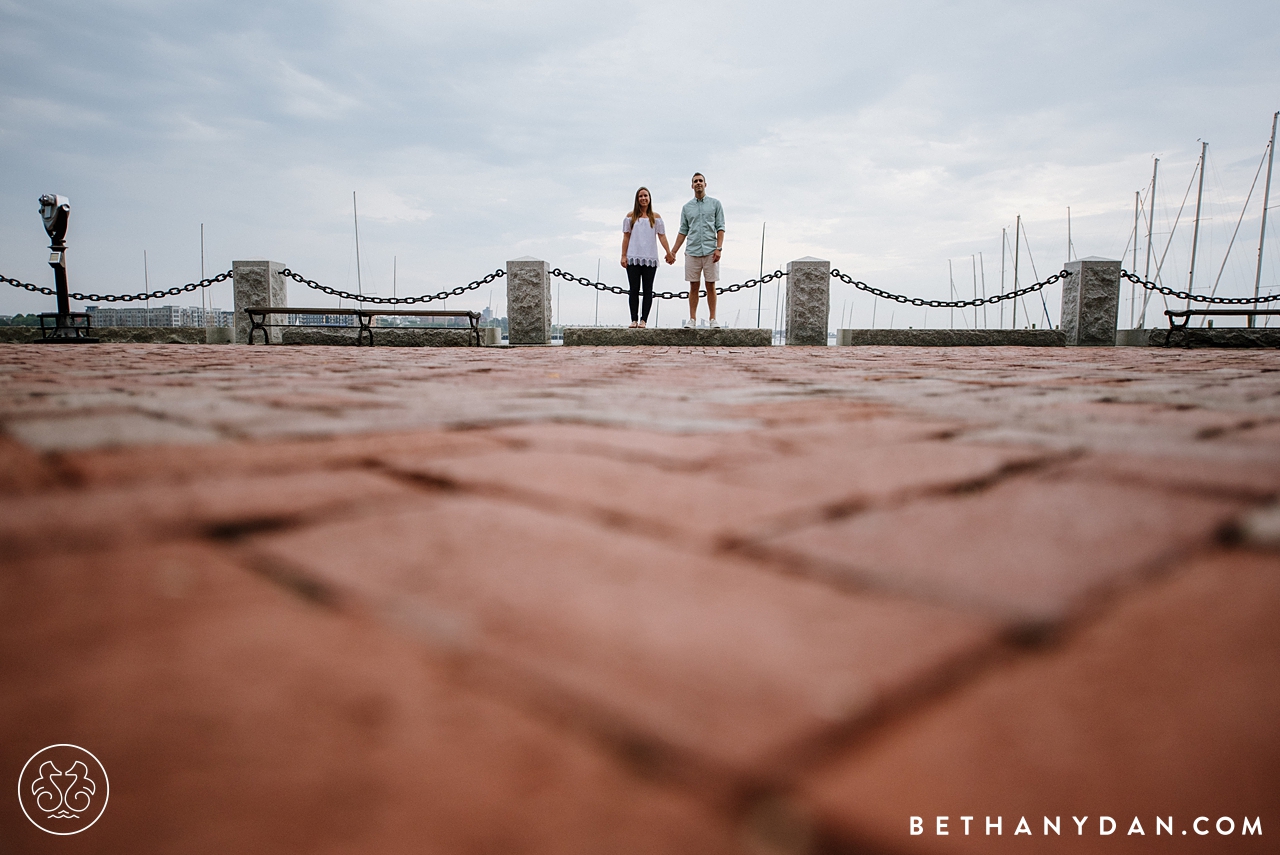 Boston North End Engagement Session