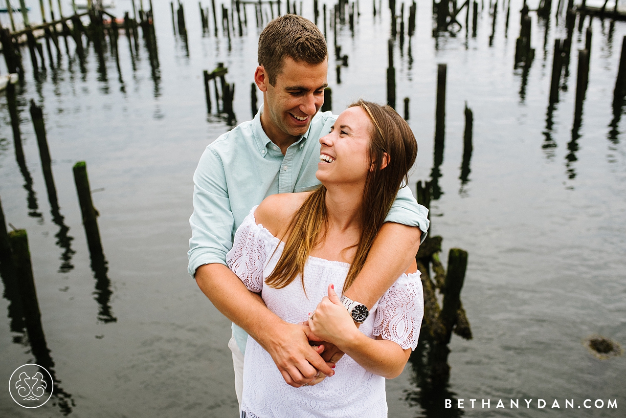 Boston North End Engagement Session