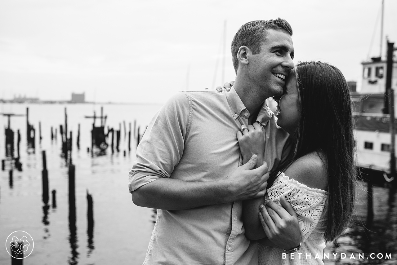 Boston North End Engagement Session