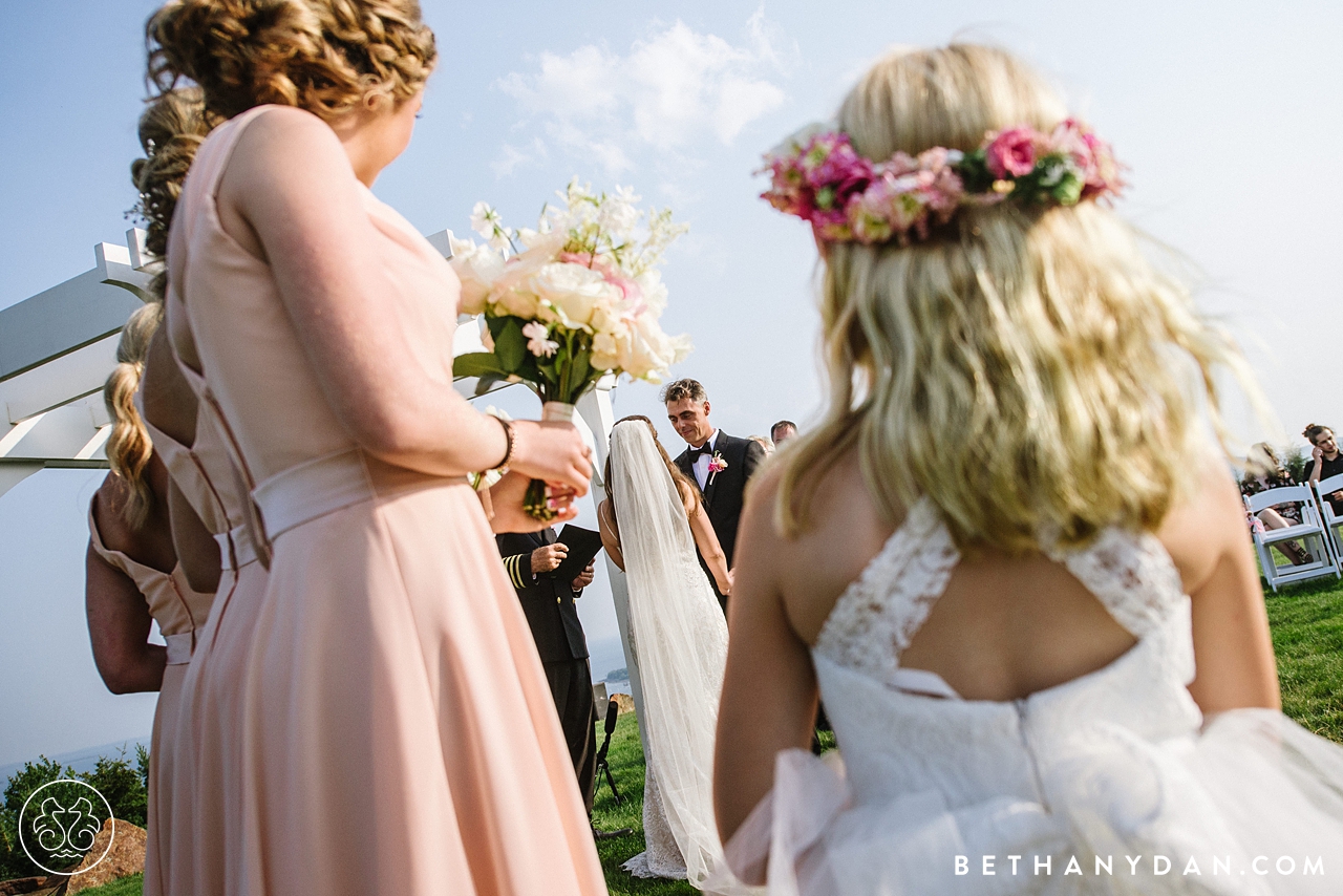 Point Lookout Maine Wedding