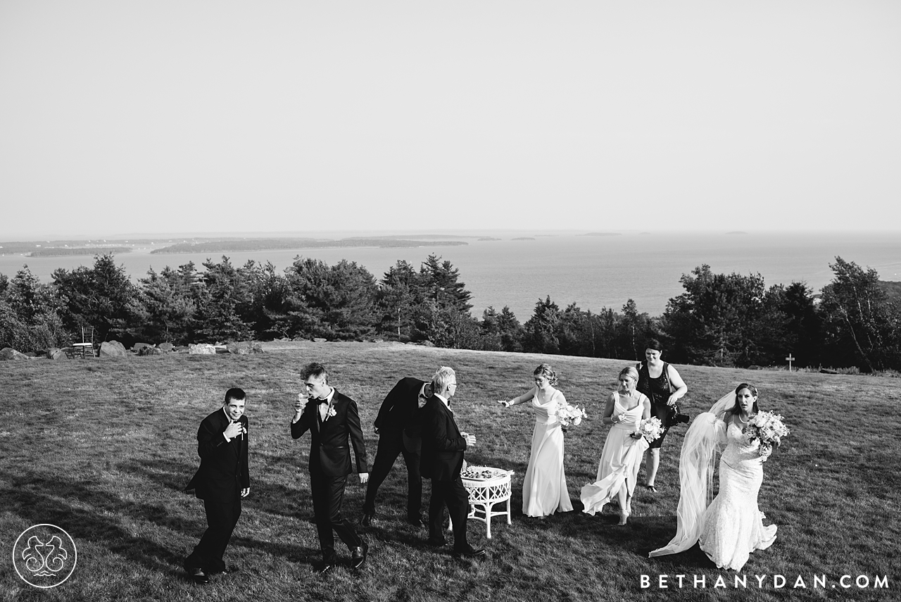 Point Lookout Maine Wedding