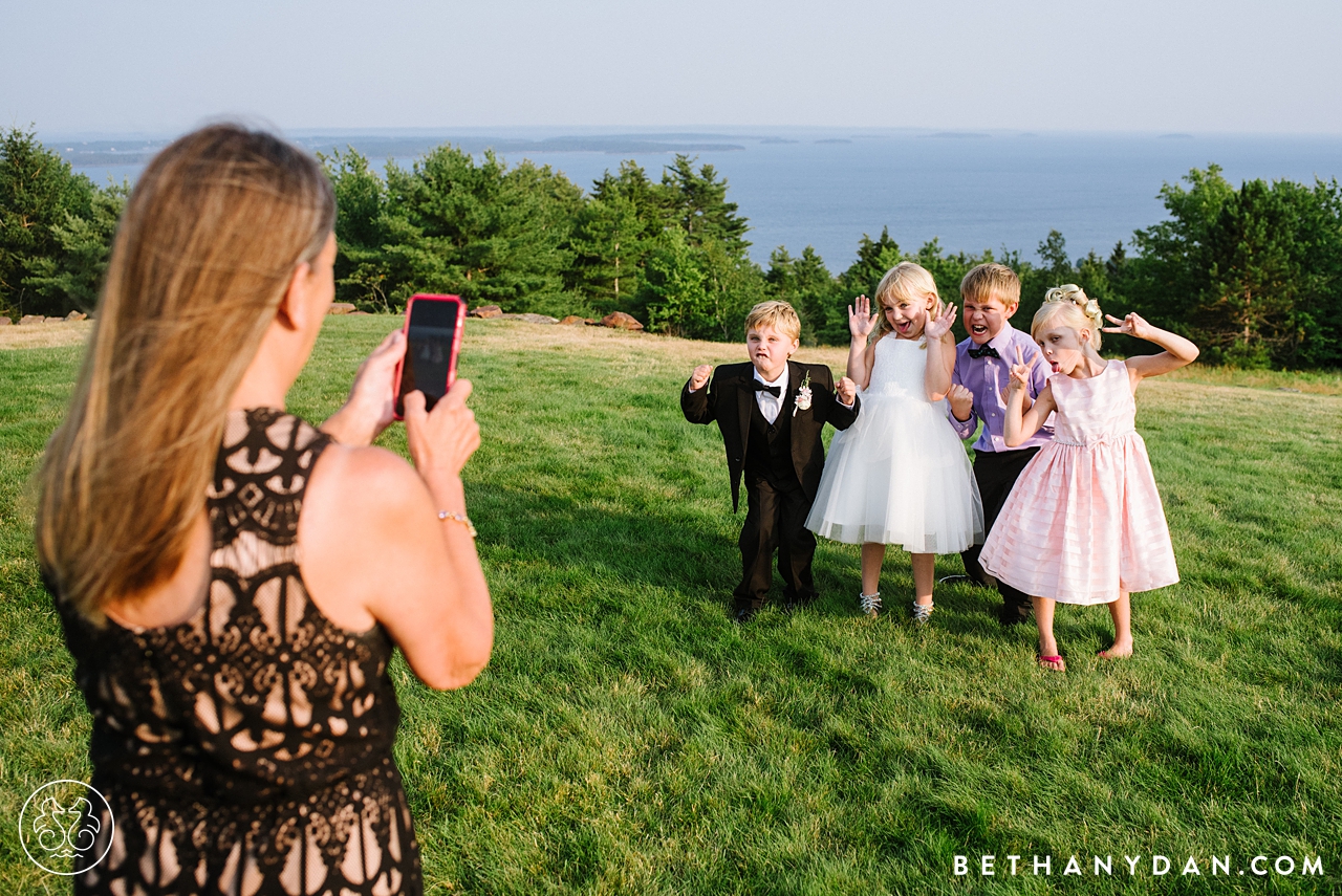 Point Lookout Maine Wedding