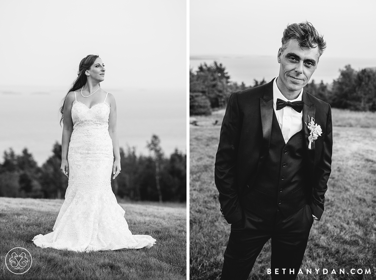 Point Lookout Maine Wedding