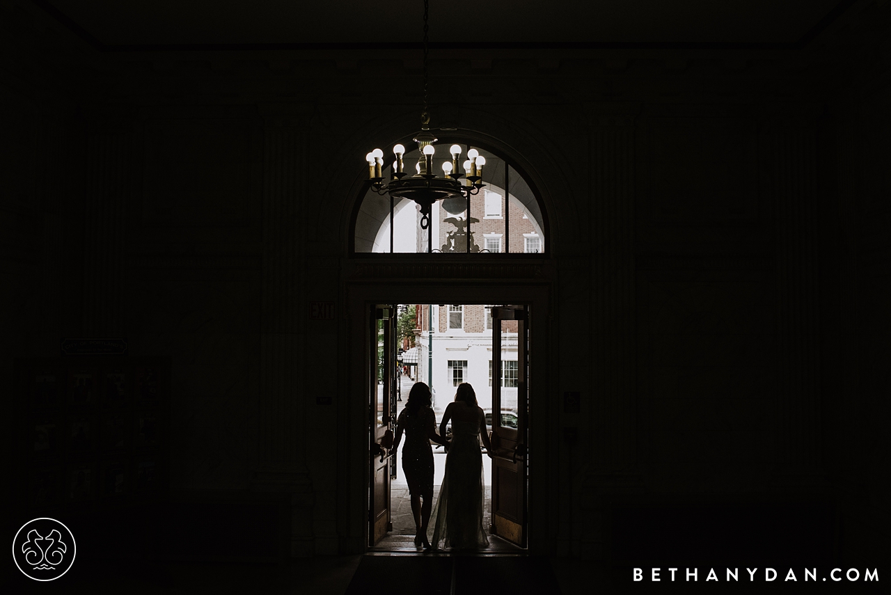 Portland City Hall Same-Sex Elopement