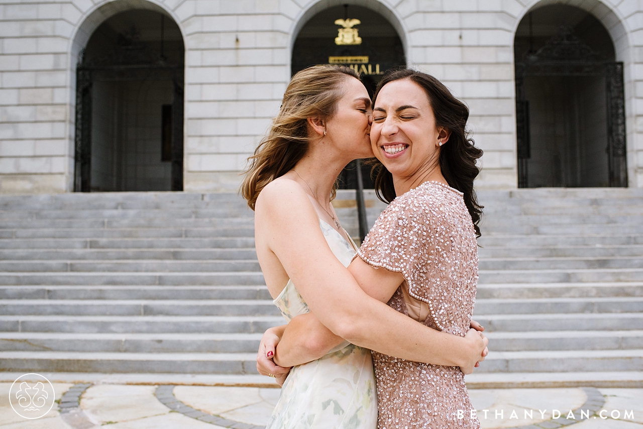 Portland City Hall Same-Sex Elopement