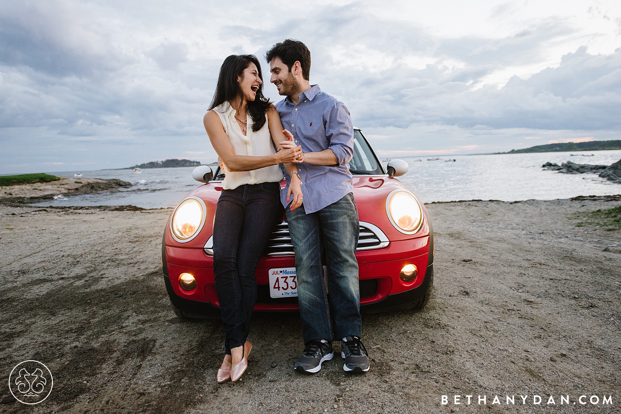 Mini Cooper Engagement Session