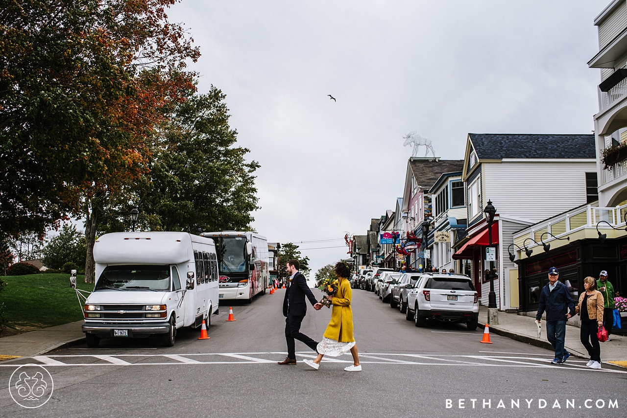 Bar Harbor Maine Elopement